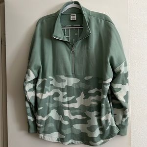VS LovePink Camo Pullover